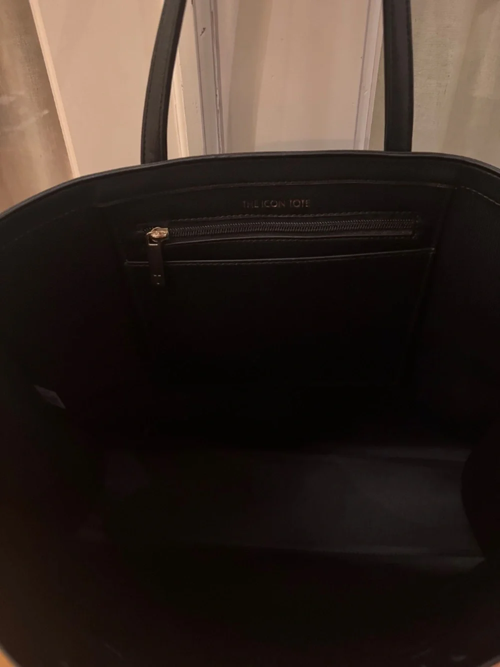 Ted Baker London Large Black Shopper Tote Bag Logo NWT